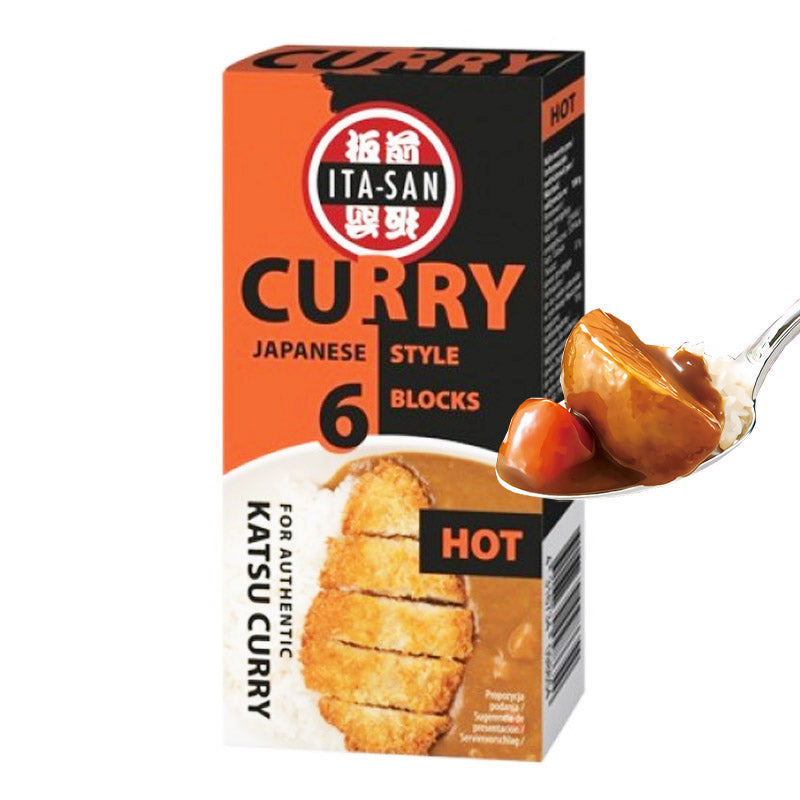 Pasta curry Hot 100grs | Ita-San