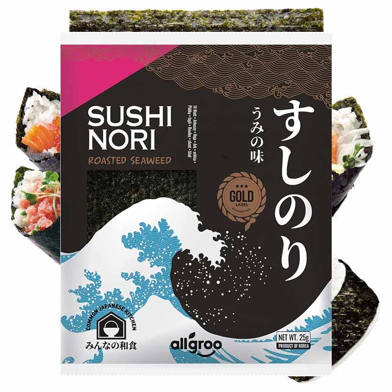 Algas Nori Coreano | Sushinori | Allgroo