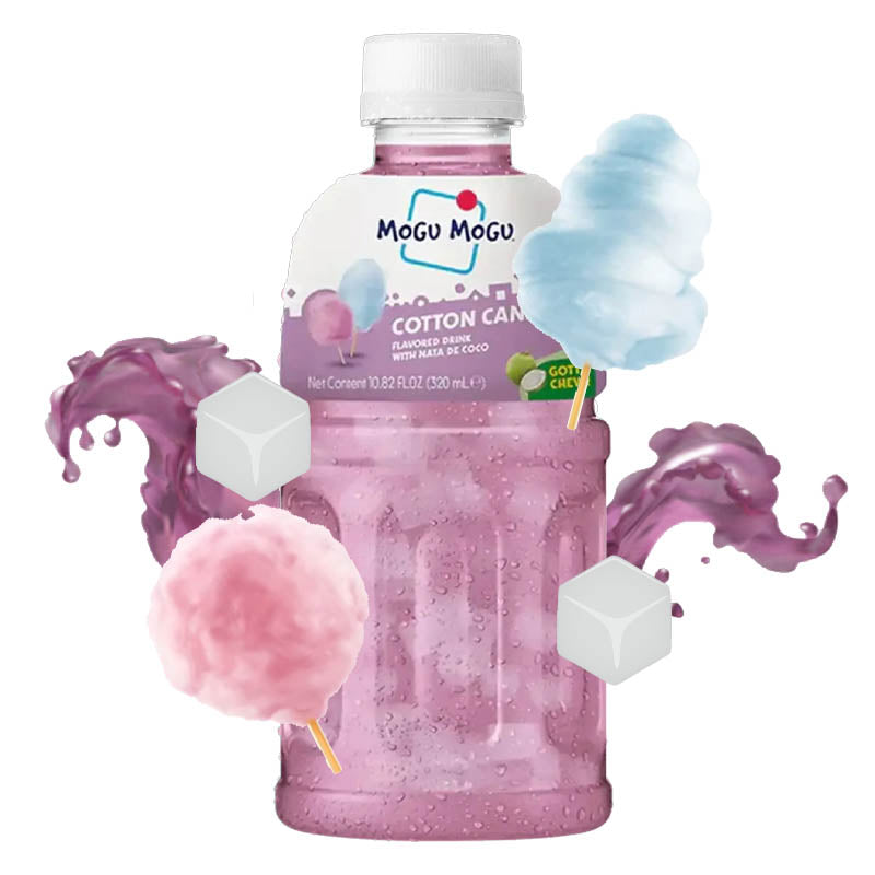 Bebida Mogu Mogu Cotton candy 320ml | Sabor Algodón de azúcar