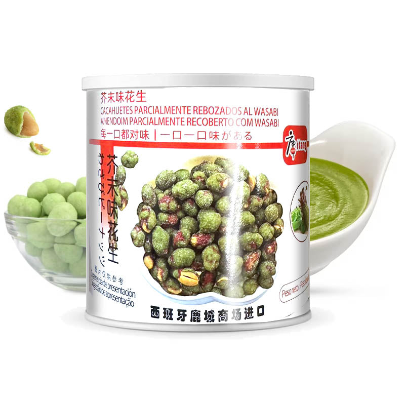 Cacahuetes rebozados al wasabi 140grs