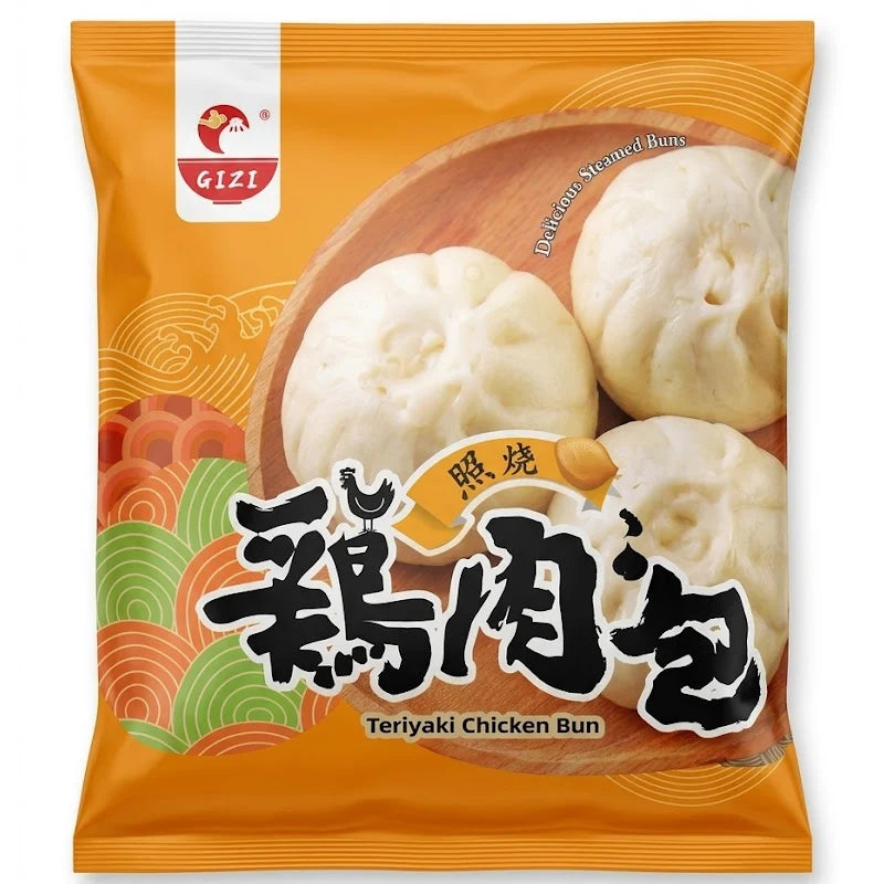 Bao de Frango Teriyaki Cozido a Vapor 510grs
