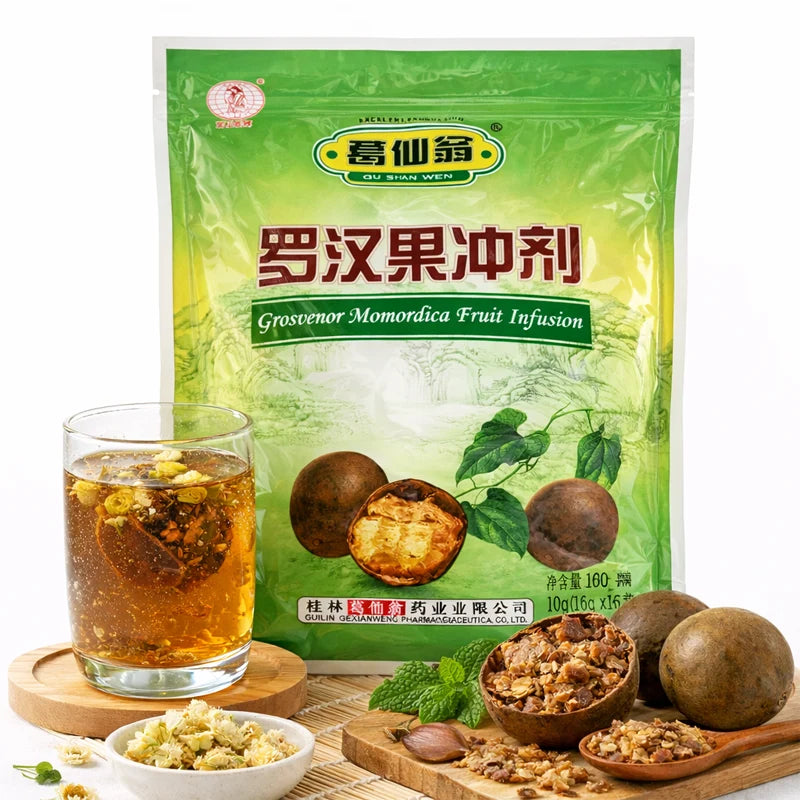 Infusión de Fruta de Luo Han Guo (Monk Fruit) 160grs
