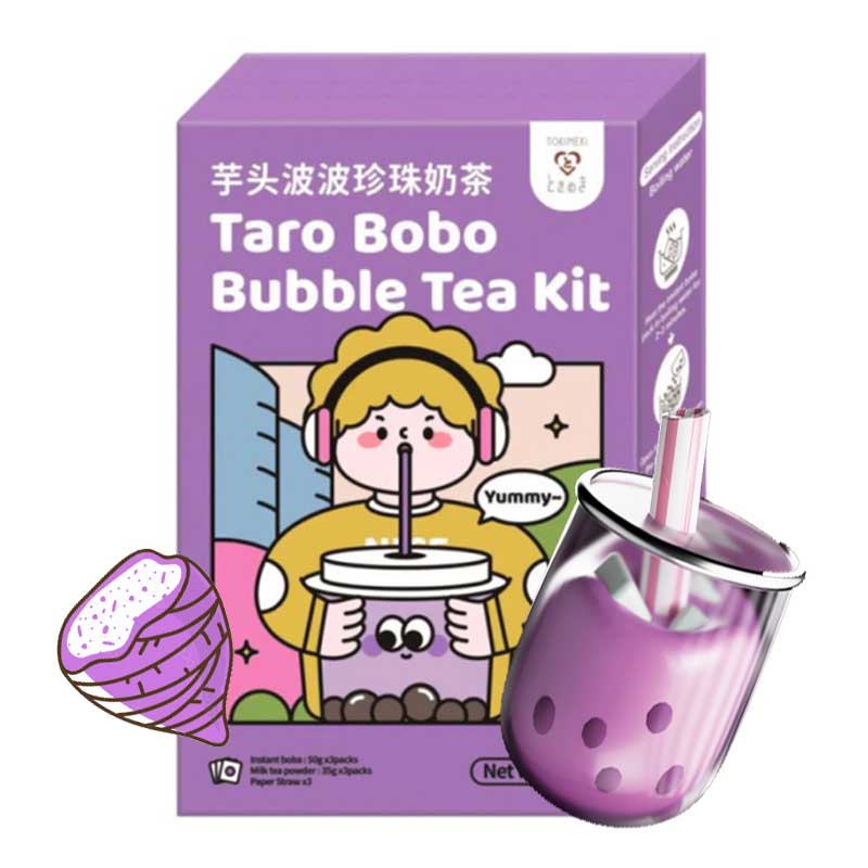 Kit Bubble tea Taro 255grs | 3 Raciones