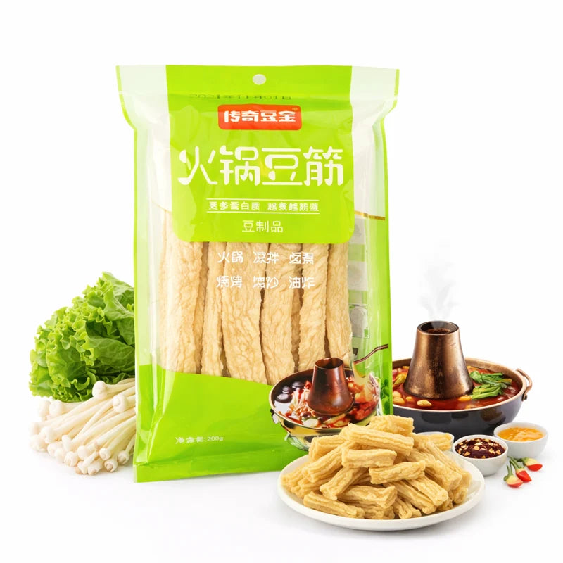 Láminas de Gluten de Soja para Hot Pot 100grs