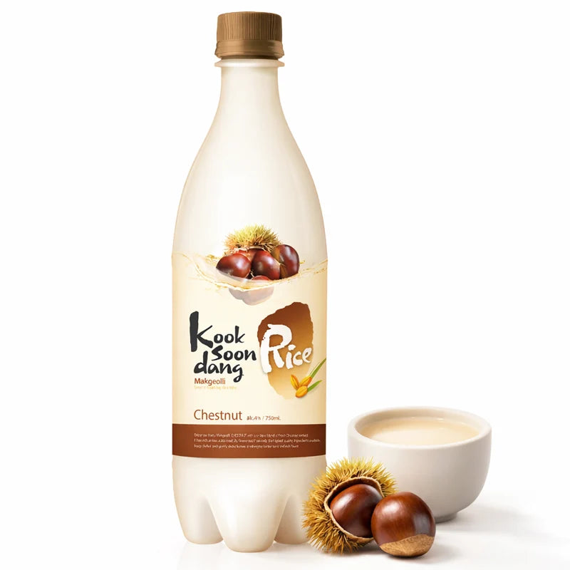 Makgeolli Coreano con Sabor a Castaña – Ksoon Dang | 500ml
