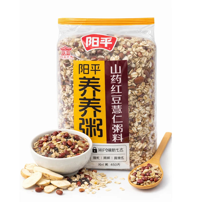 Mezcla de Cereales para Gachas con Ñame Judía Roja y Coix 430grs