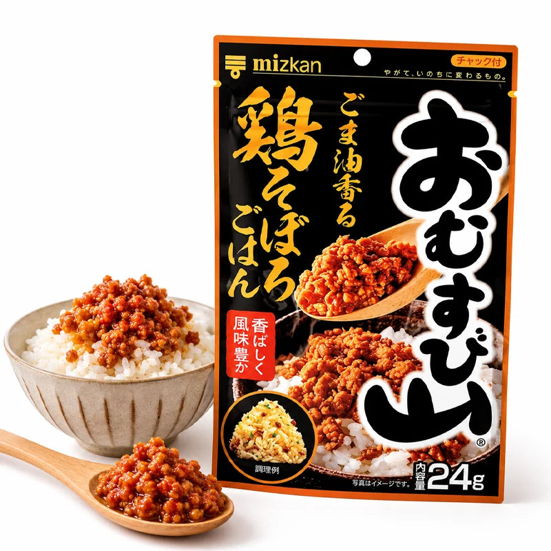 Furikake Japonés de Pollo y Salsa de Soja para Arroz 24grs