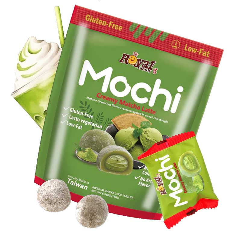 Mochis de Latte matcha cremoso 180grs | Royal