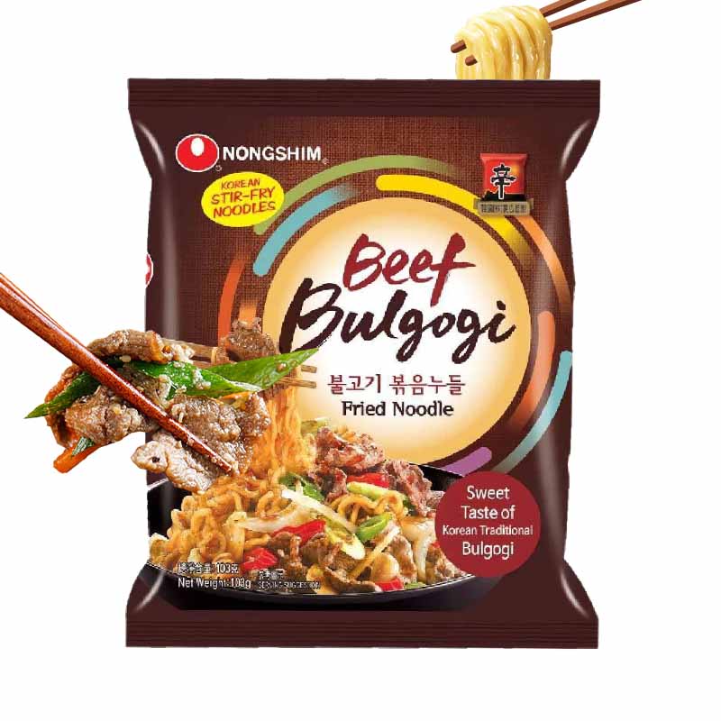 Ramen de Bulgogi ternera coreano 103grs | Nongshim