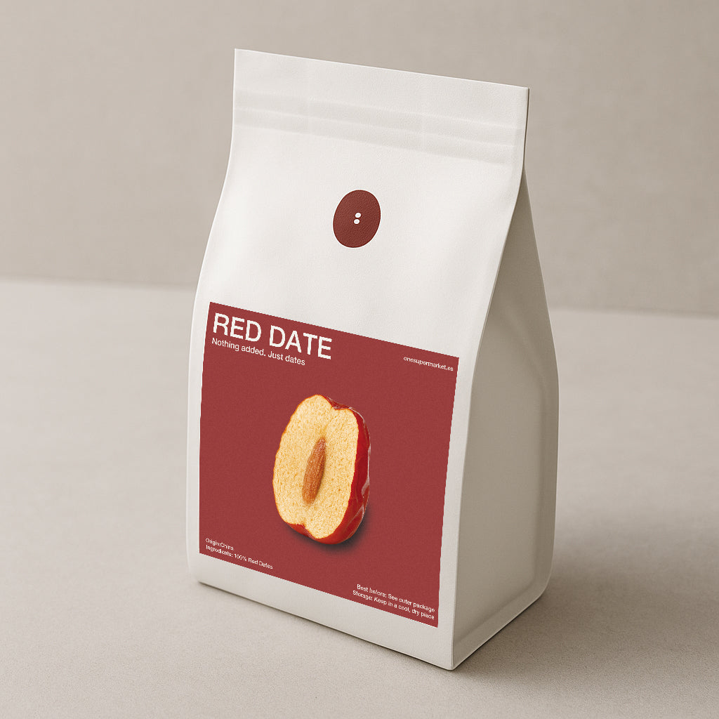 Dátiles Rojos Naturales de Primera Calidad | Jujube China | 500grs