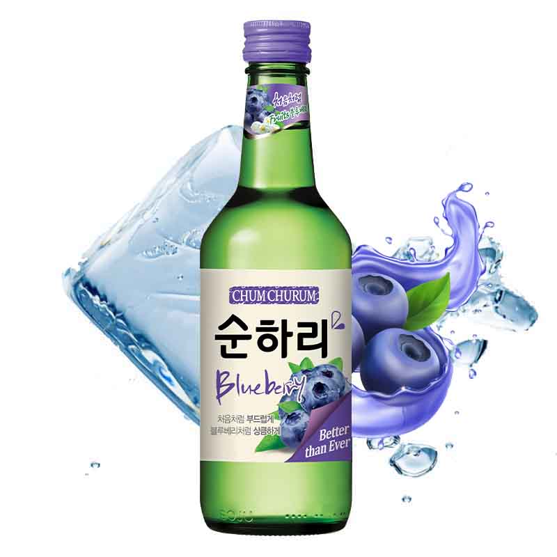 Soju Coreano arándano 350ml