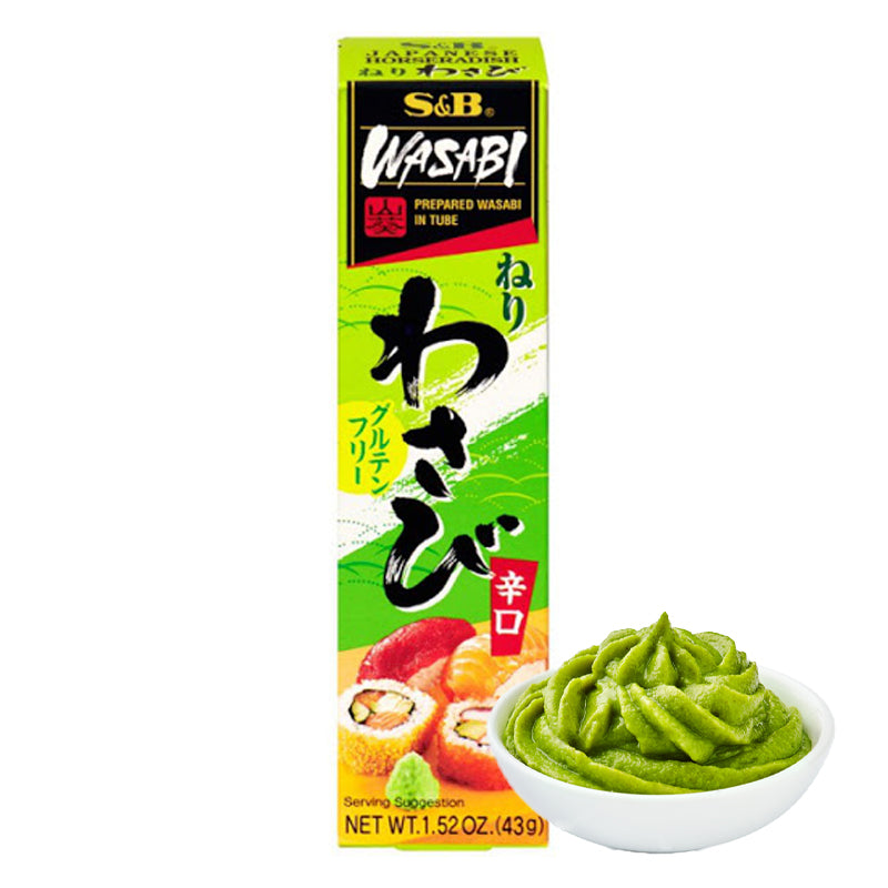 Pasta de Wasabi Japonés | S&B 43g