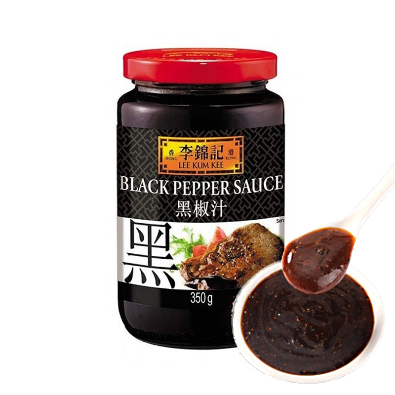 Salsa pimienta negra Lee Kum Kee 350g