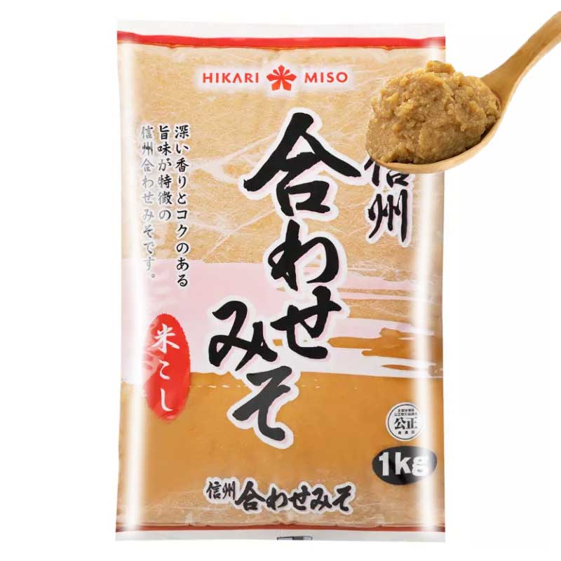 Shinshu Awase Miso Komekoshi 1Kg