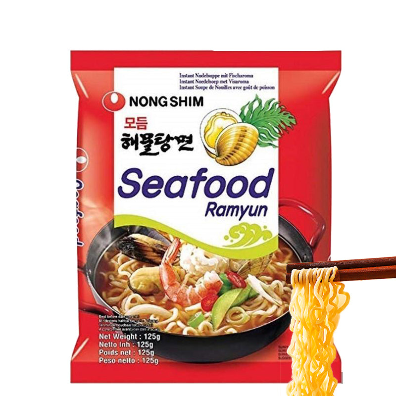 Tallarine seafood ramyun 125g - OneSupermarket-asiática