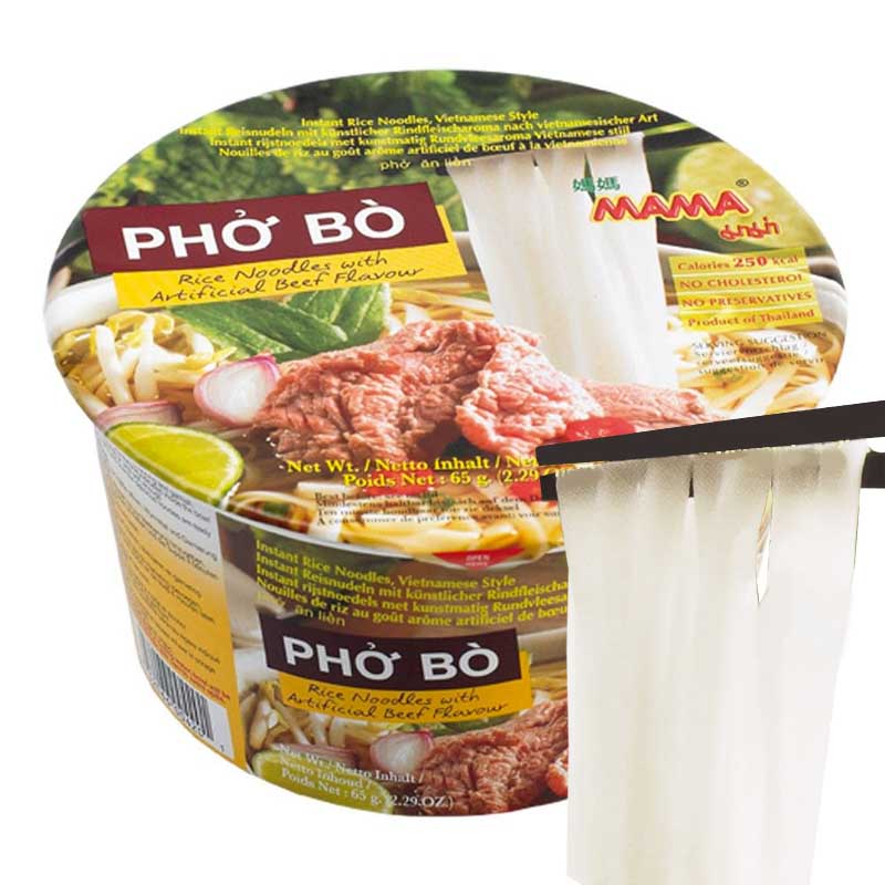 Fideos de Arroz Phở bo con ternera 65g