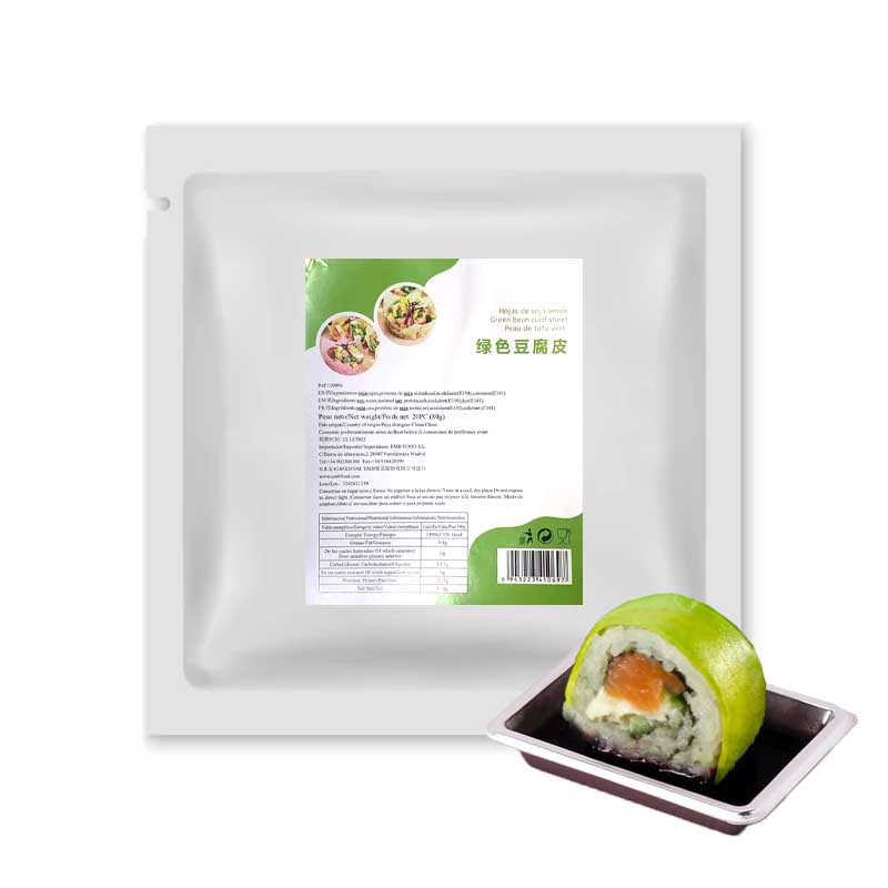 Hoja de soja Verde Para Sushi | 20PC 80g