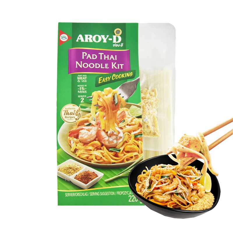 Kit de tallarines Pad thai tailandés 220grs | Aroy D