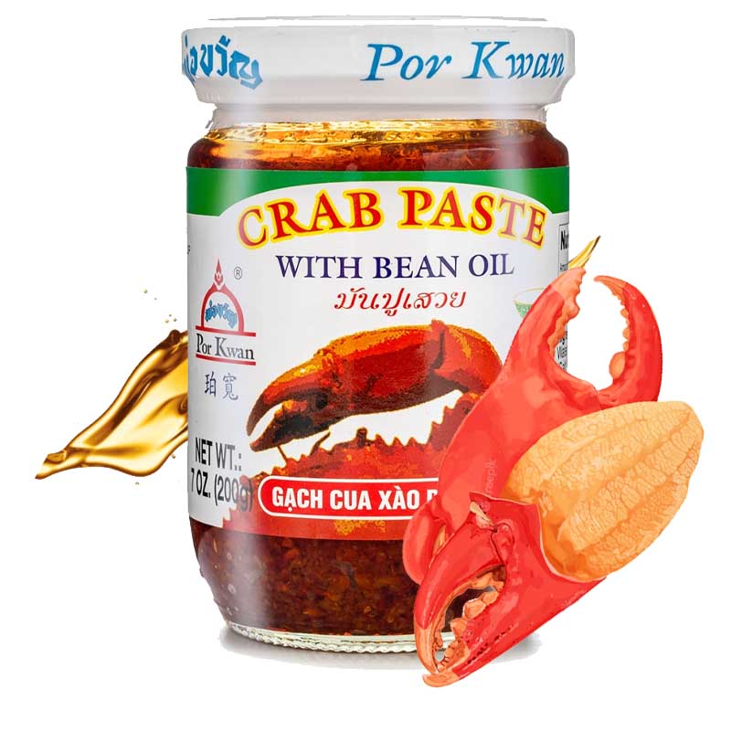 Pasta de Cangrejo con Aceite de Frijol 200grs | Por Kwan