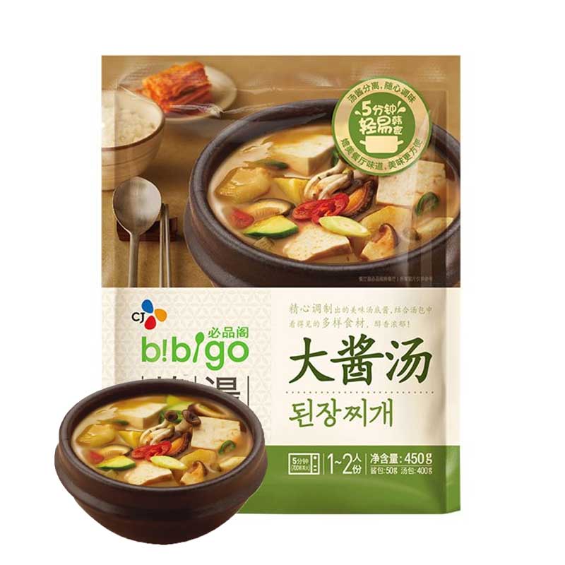 Base de sopa para Doenjang jjigae Coreano 450g