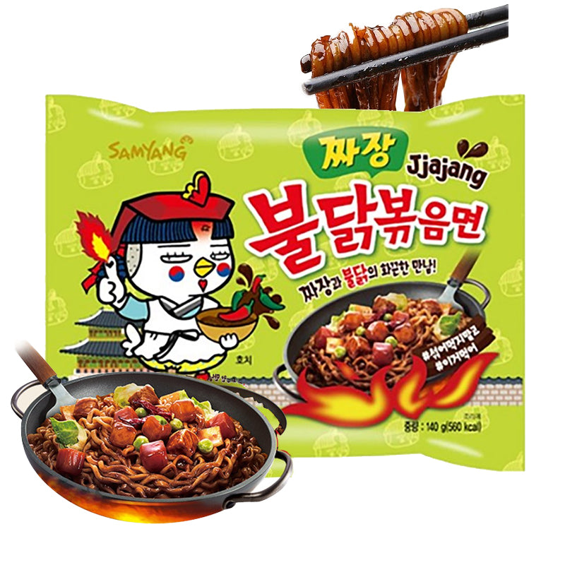 Fideos Ramen Salteado Wok Chajang ULTRA HOT Chicken 130g