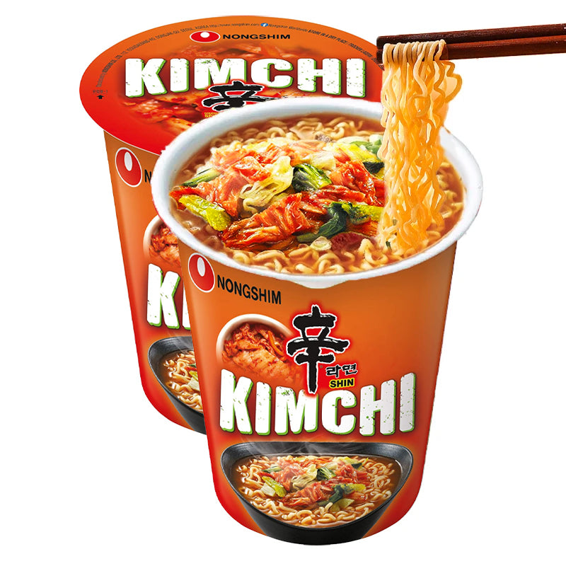 Ramen Shin Coreano con Kimchi Cup 75g | Nongshim