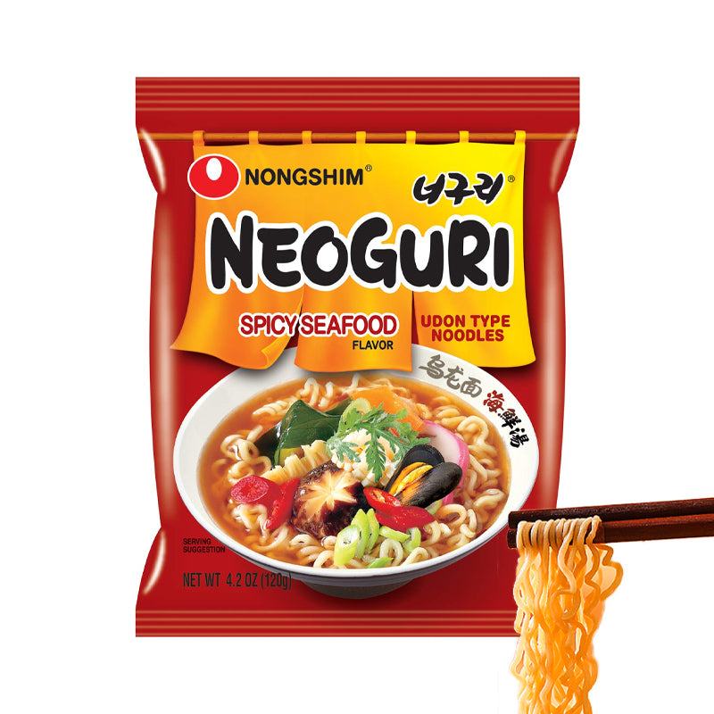 Ramen Coreanos de marisco picante 120g