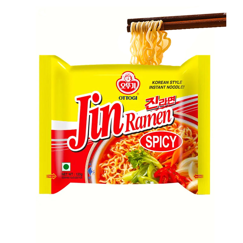 Fideos Ramen Coreanos de Carne picante 120g