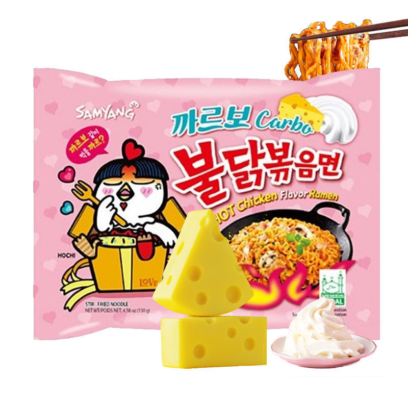  Ramen Coreano carbonara  ULTRA HOT Chicken 130g