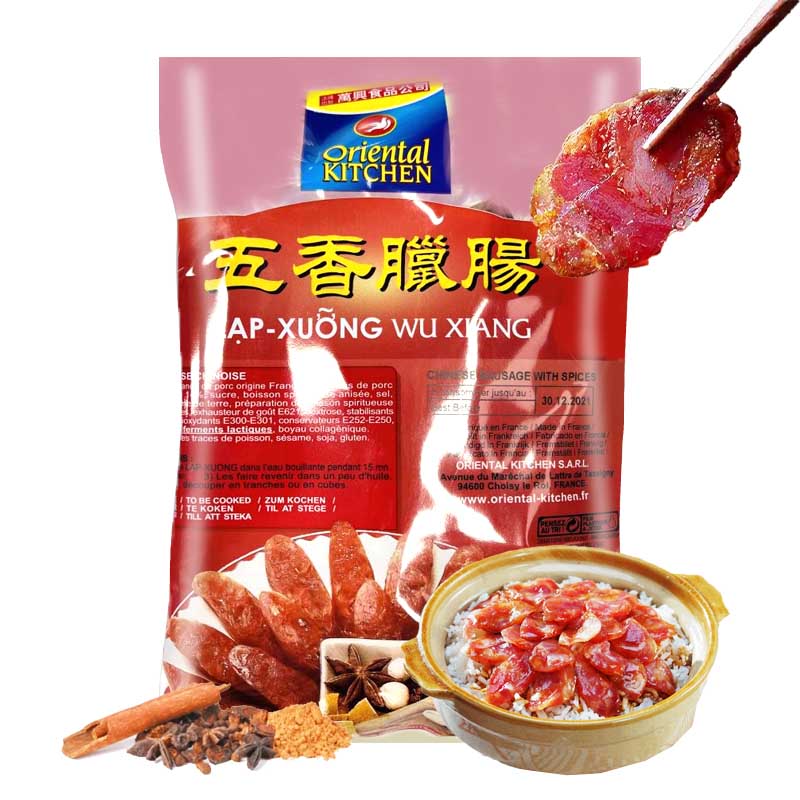 Salchicha China 500grs | Cincos Espeacias | Lap cheong