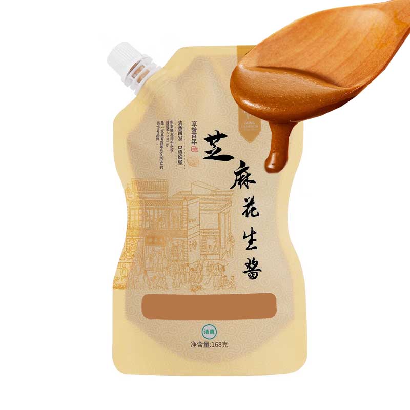 Salsa Cacahuete con sésamo 168g