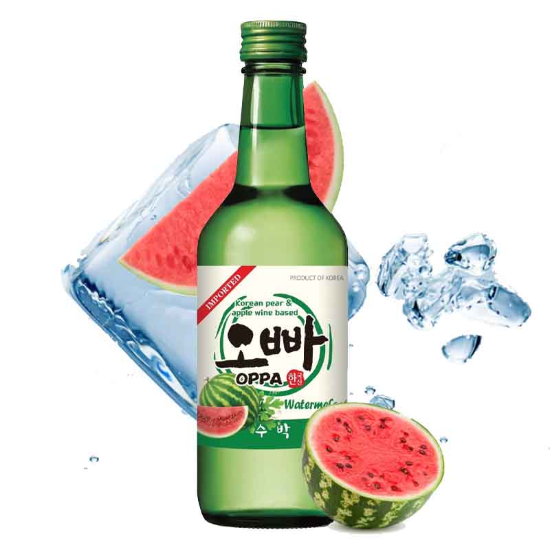 Licor Coreano Soju de Sandia 360ml | OPPA