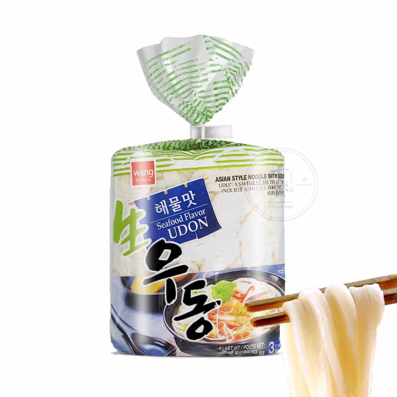 Fideos Udon Coreano Sabor Marisco | Wang 636g