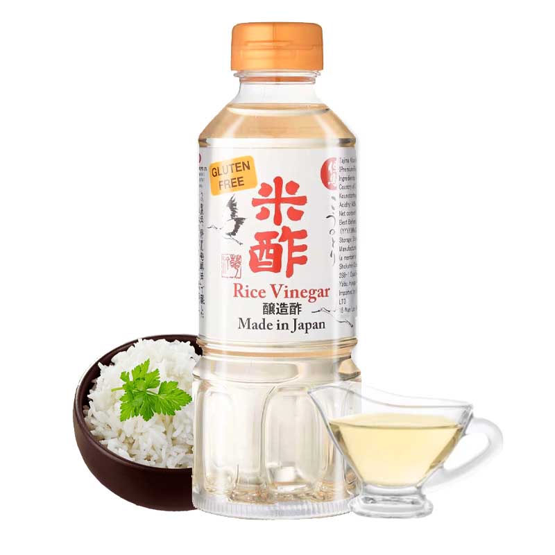 Vinagre de arroz Japonés Sin gluten 400ml | Tajima