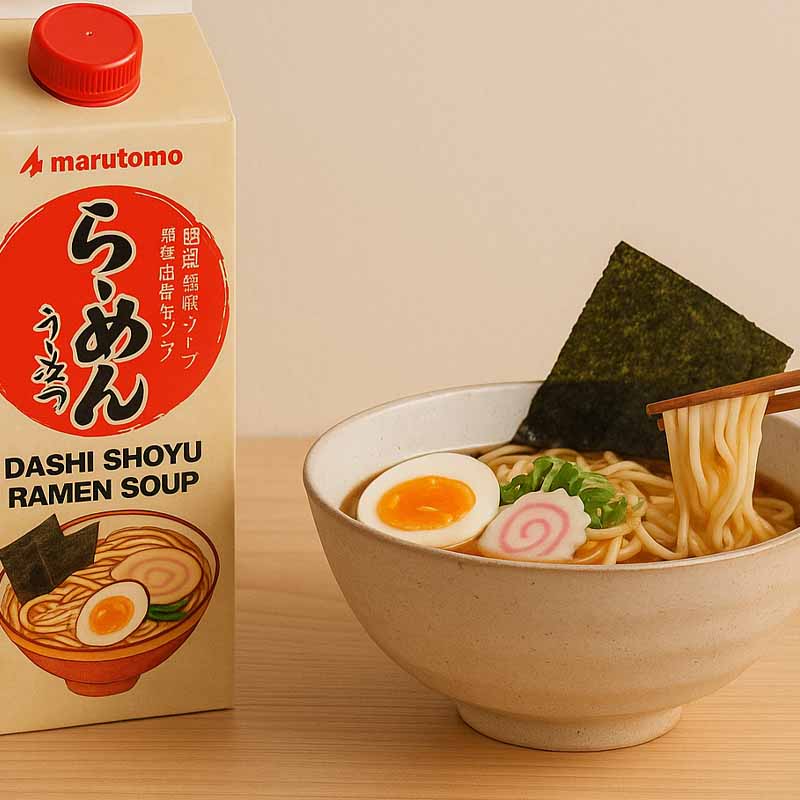 Caldo Concentrado para Ramen Sabor Dashi Shoyu | Marutomo