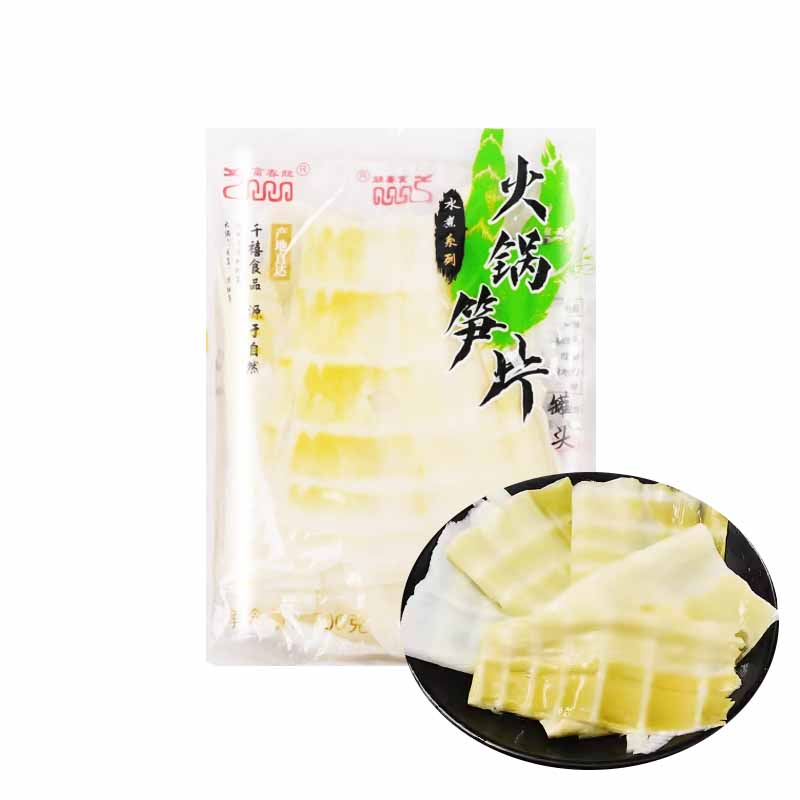 Rebanadas de brotes de bambú para Hotpot 500grs
