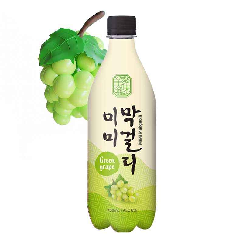 Vino de arroz Coreano Makgeolli Uva 750ml | Mimi