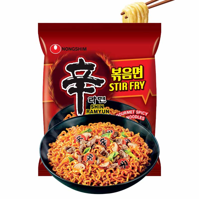 Yakisoba Coreano Shin Ramyun Hot & Spicy | 130grs | NongShim
