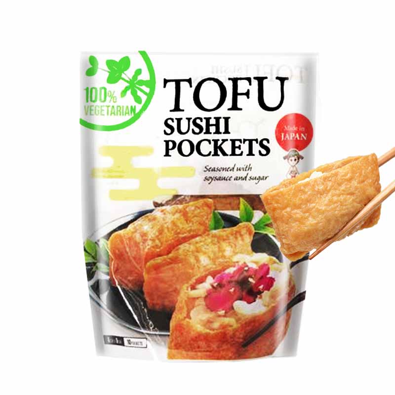 Bolsita de Sushi de tofu 400grs | Tofu sushi pockets | Inari Sushi