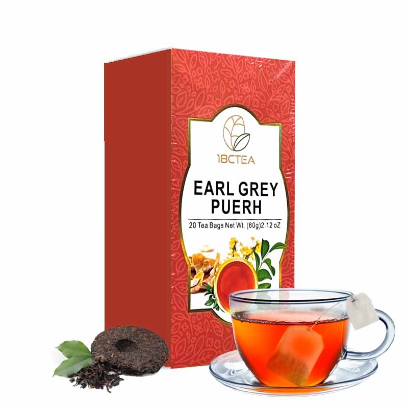 Té Pu-erh Earl Grey 60grs | 20 Bolsitas