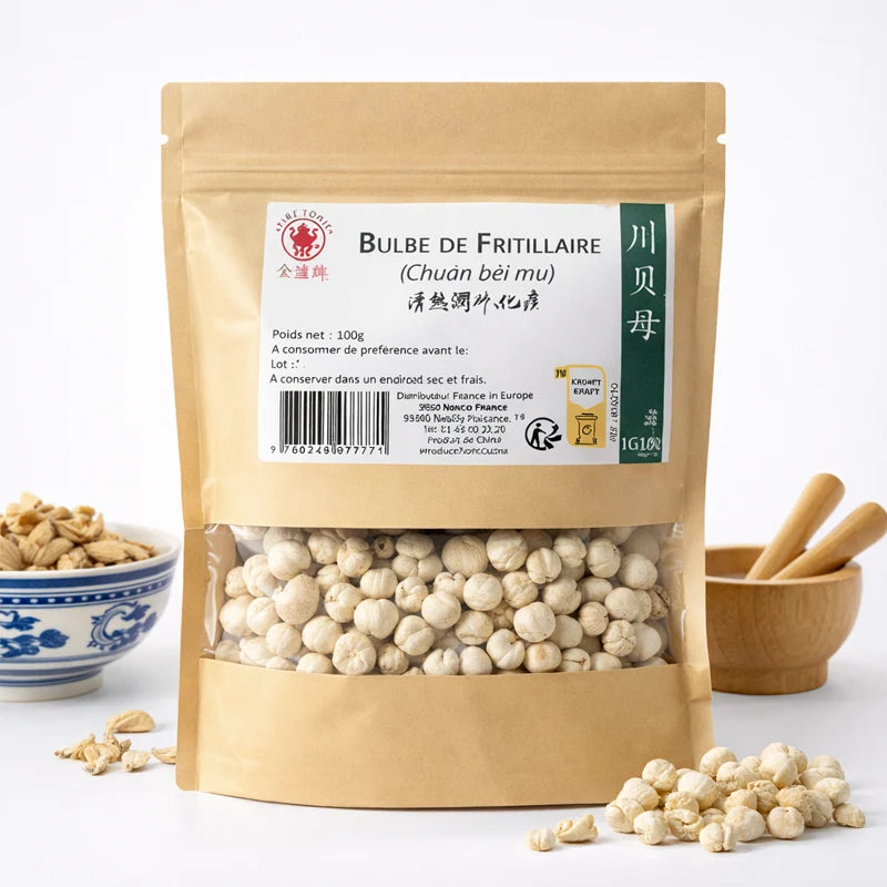Bulbo de Fritillaria Seco (Chuan Bei Mu) 100grs