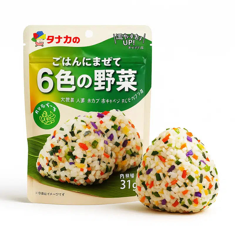 Furikake Japonés con Mezcla de 6 Verduras – Condimento para Arroz | 31grs