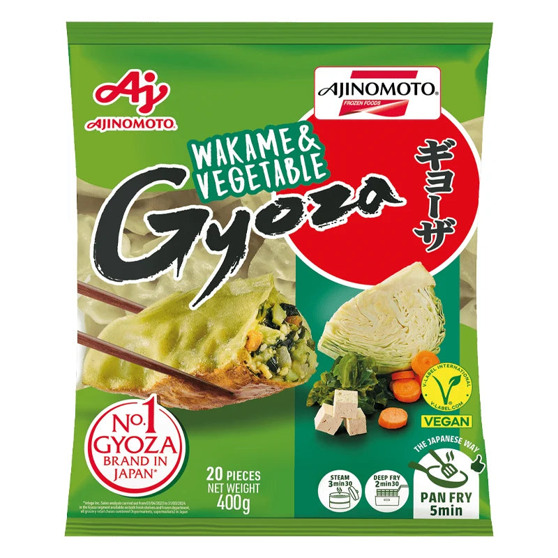 Gyozas Veganas de Wakame y Verduras Ajinomoto 400grs