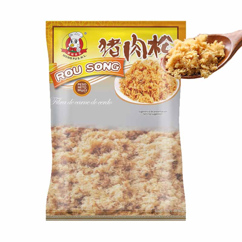 Dried and shredded pork floss 90grs