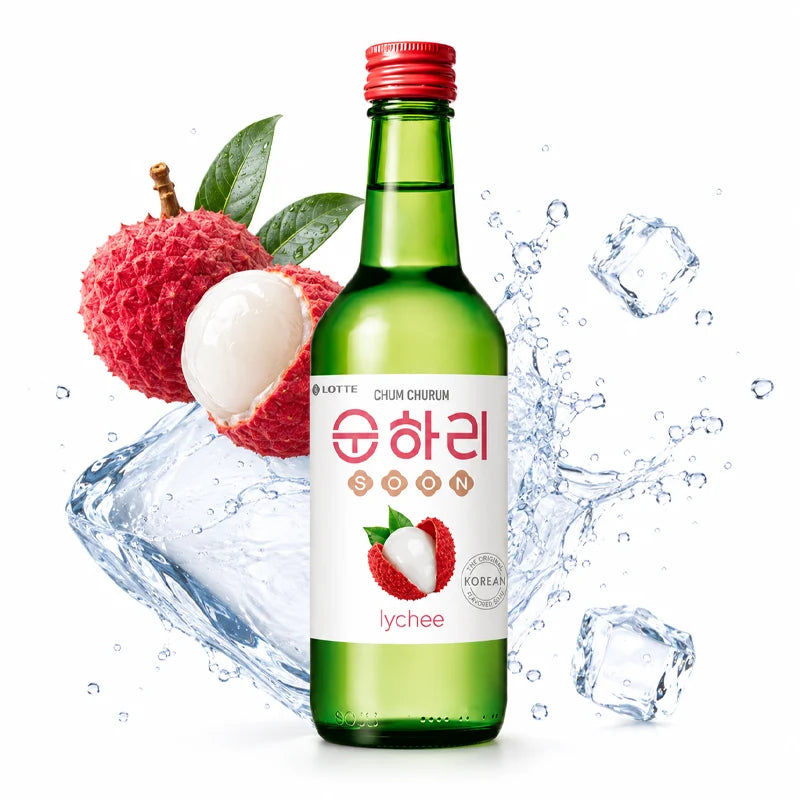 Soju Coreano Lichi 350ml | LOTTE