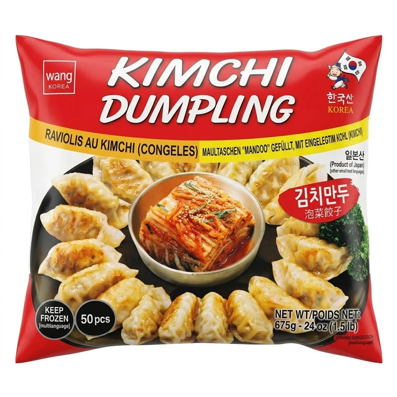 Mandu Coreano de Kimchi Wang 675grs