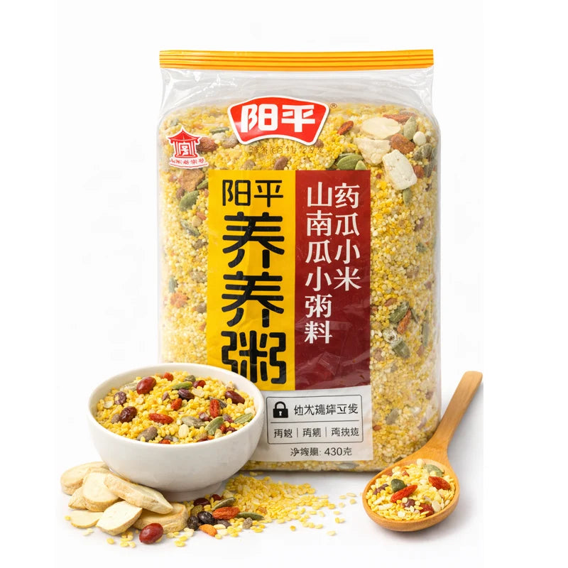 Mezcla de Cereales para Gachas con Ñame Calabaza y Mijo 430grs