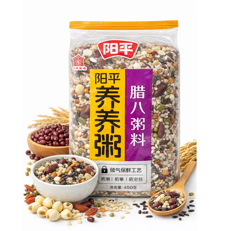 Mezcla Tradicional de Cereales para Gachas Laba  450grs｜Laba Porridge