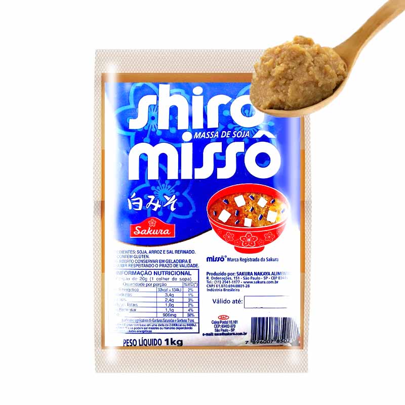 Shiro Miso Blanco Sin Gluten 1kg