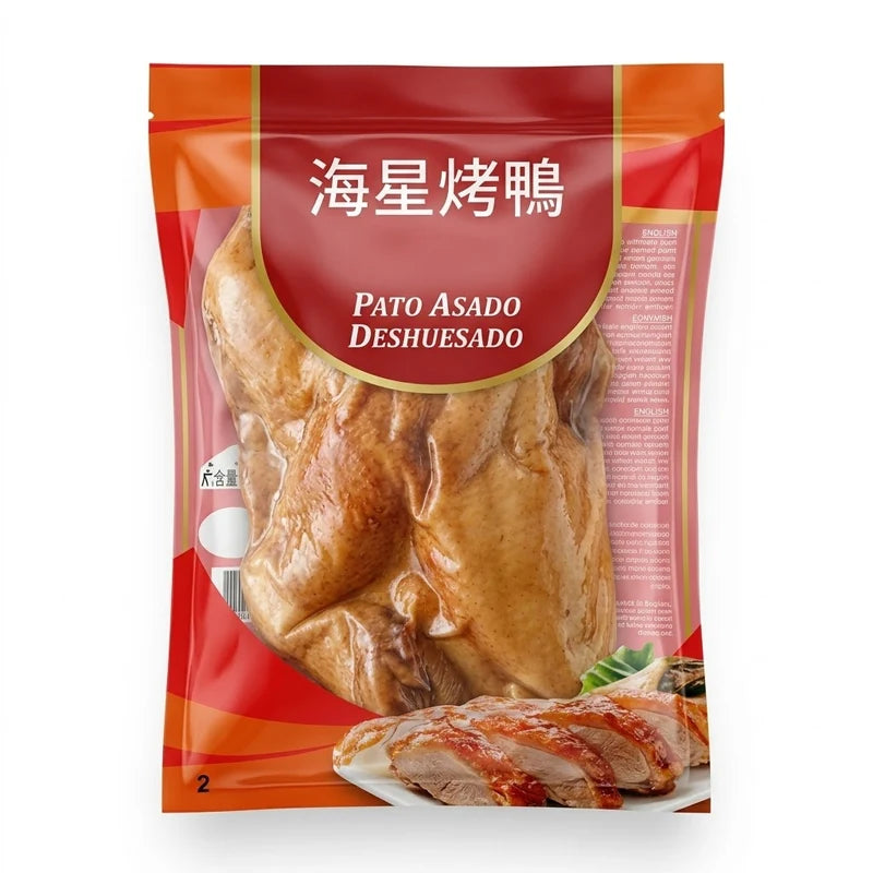 Pato Asado Deshuesado Estilo Pekín 1/2 Pieza